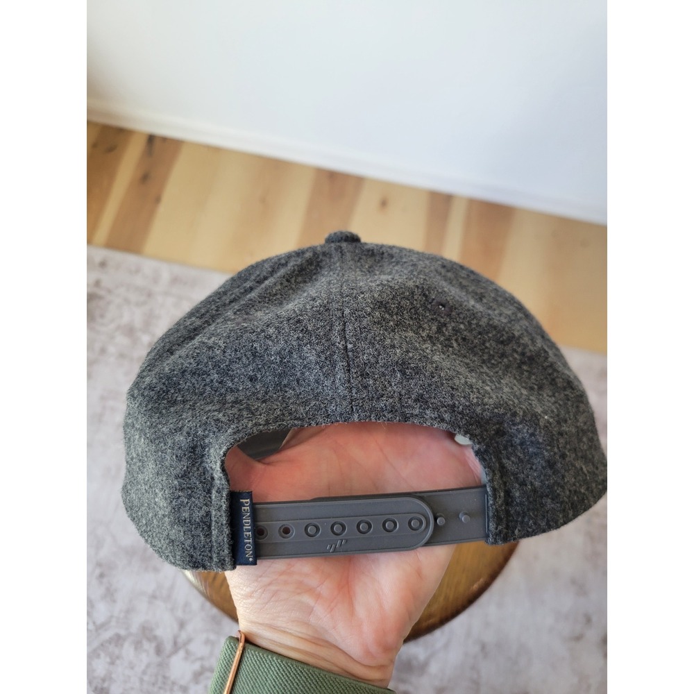 Pendleton Gray Wool Baseball Cap – Men's - Picture 4 of 8